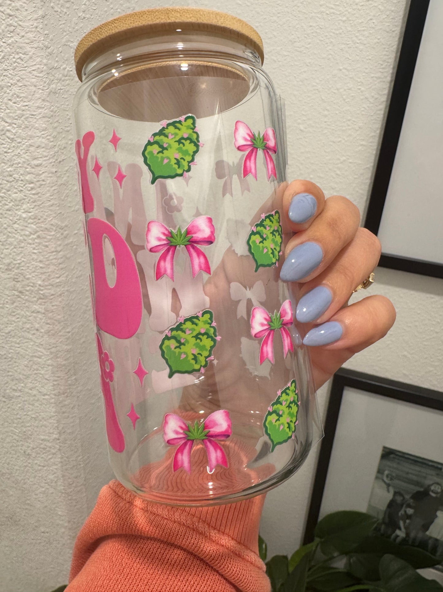 In My Weed Era 420 Mary Jane UV DTF Wrap Transfer 16oz | No Heat Needed | Waterproof | Permanent Adhesive