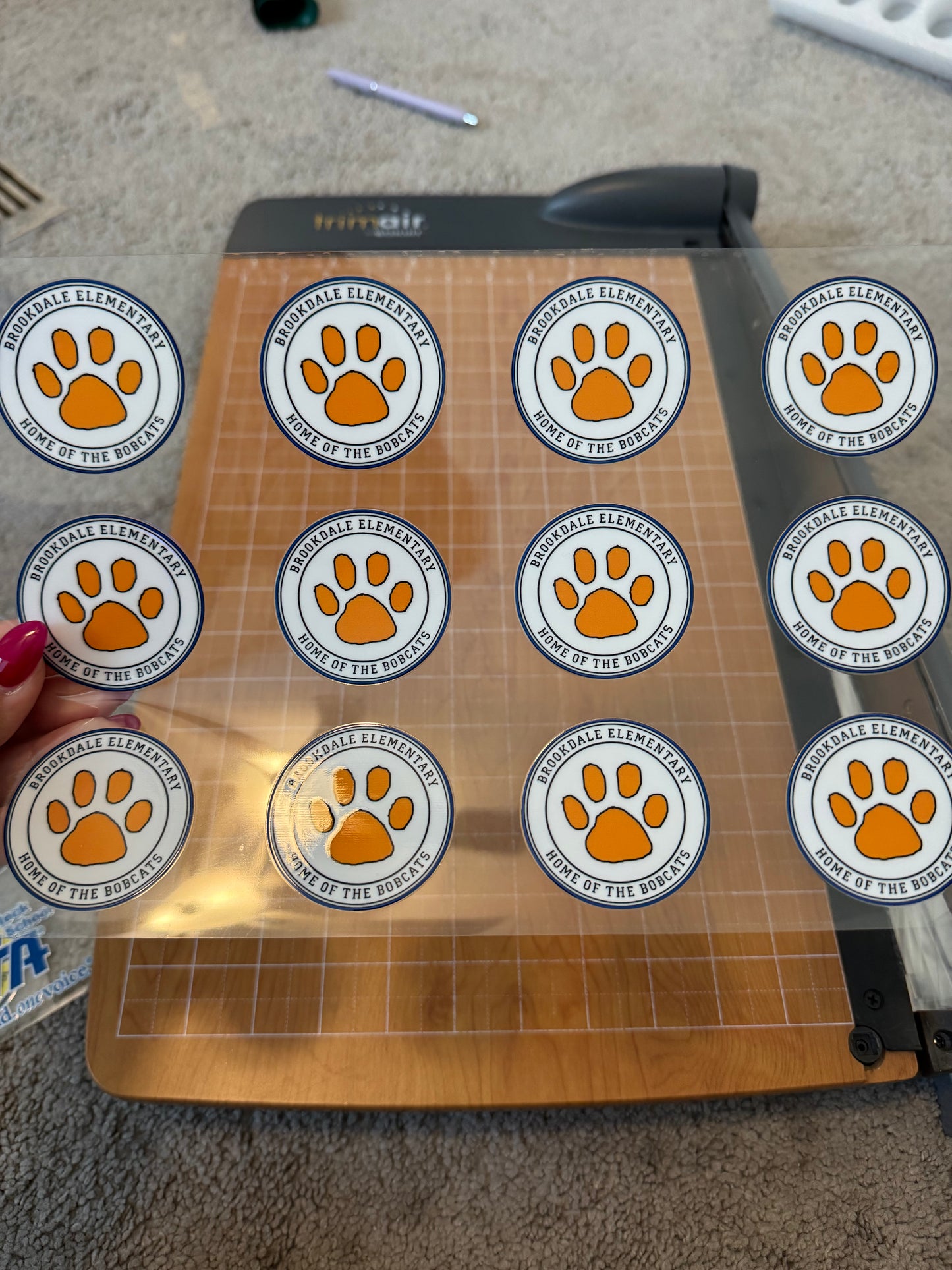 (50) Brookdale 2in Stickers for Raquel