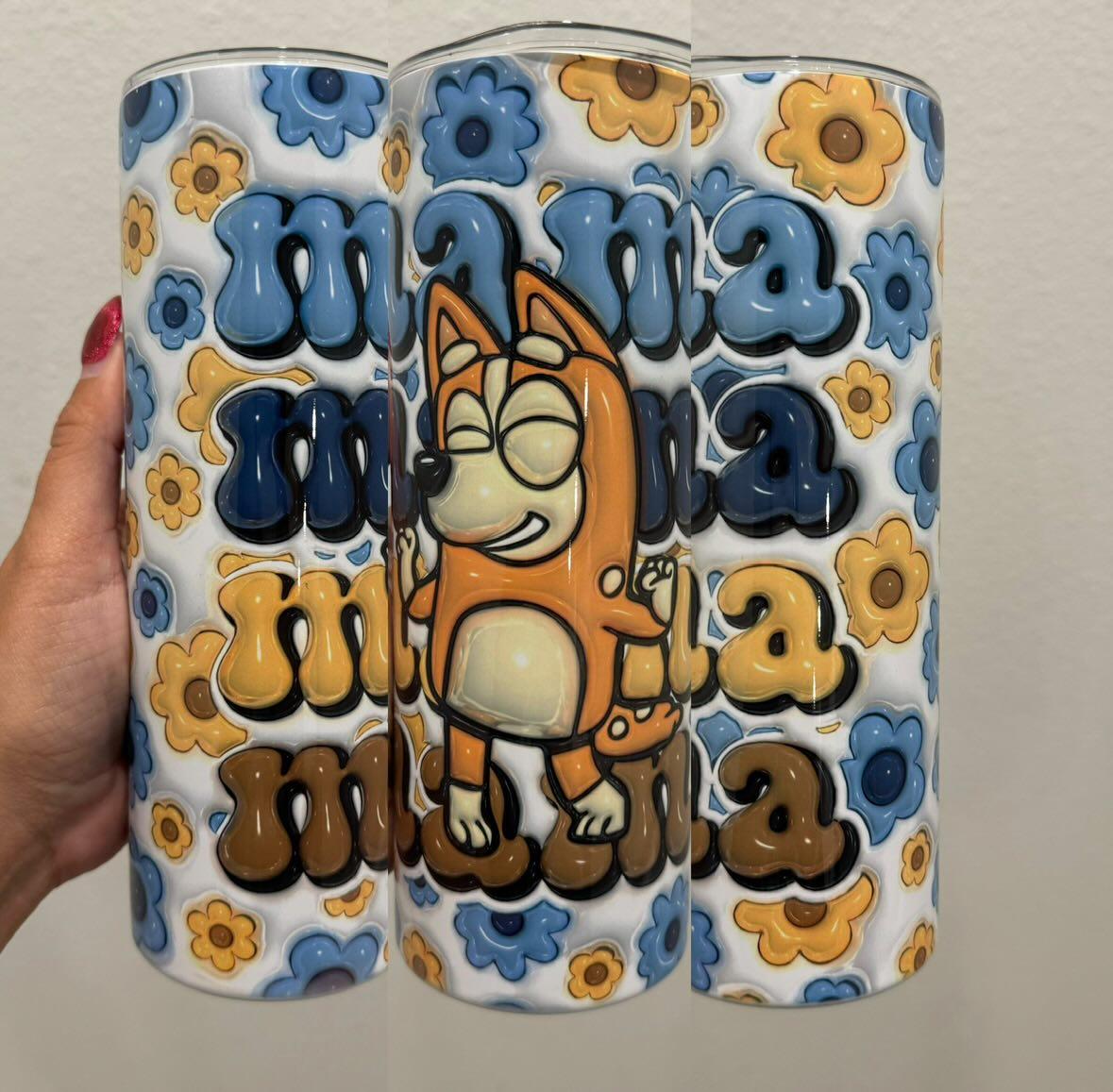 Bluey Mama 20 oz Tumbler