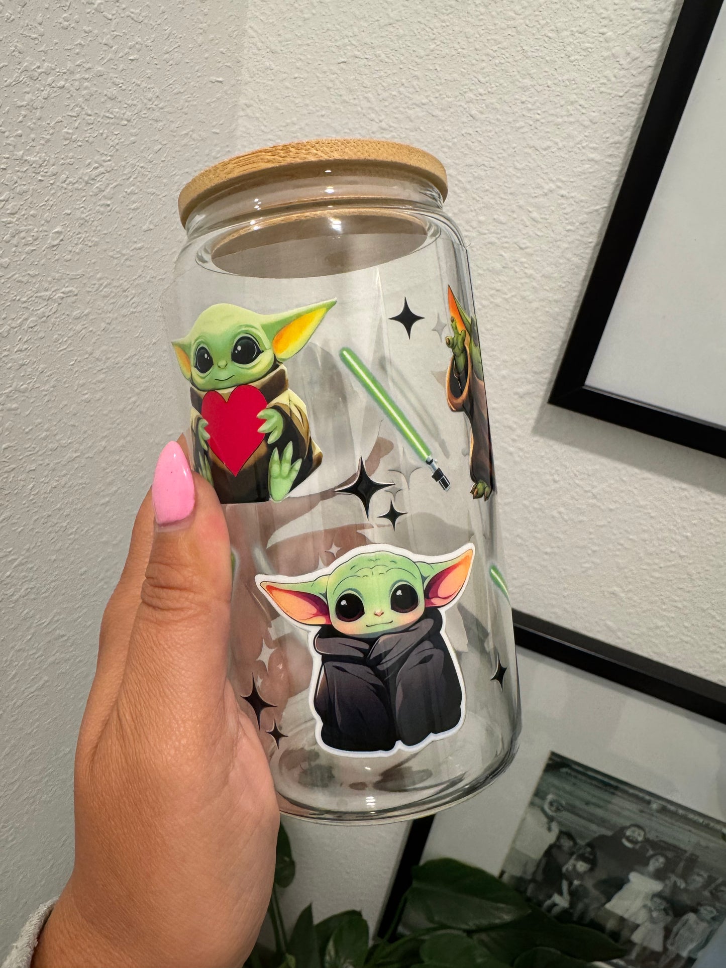 Yoda 2 UV DTF Wrap Transfer 16oz | No Heat Needed | Waterproof | Permanent Adhesive