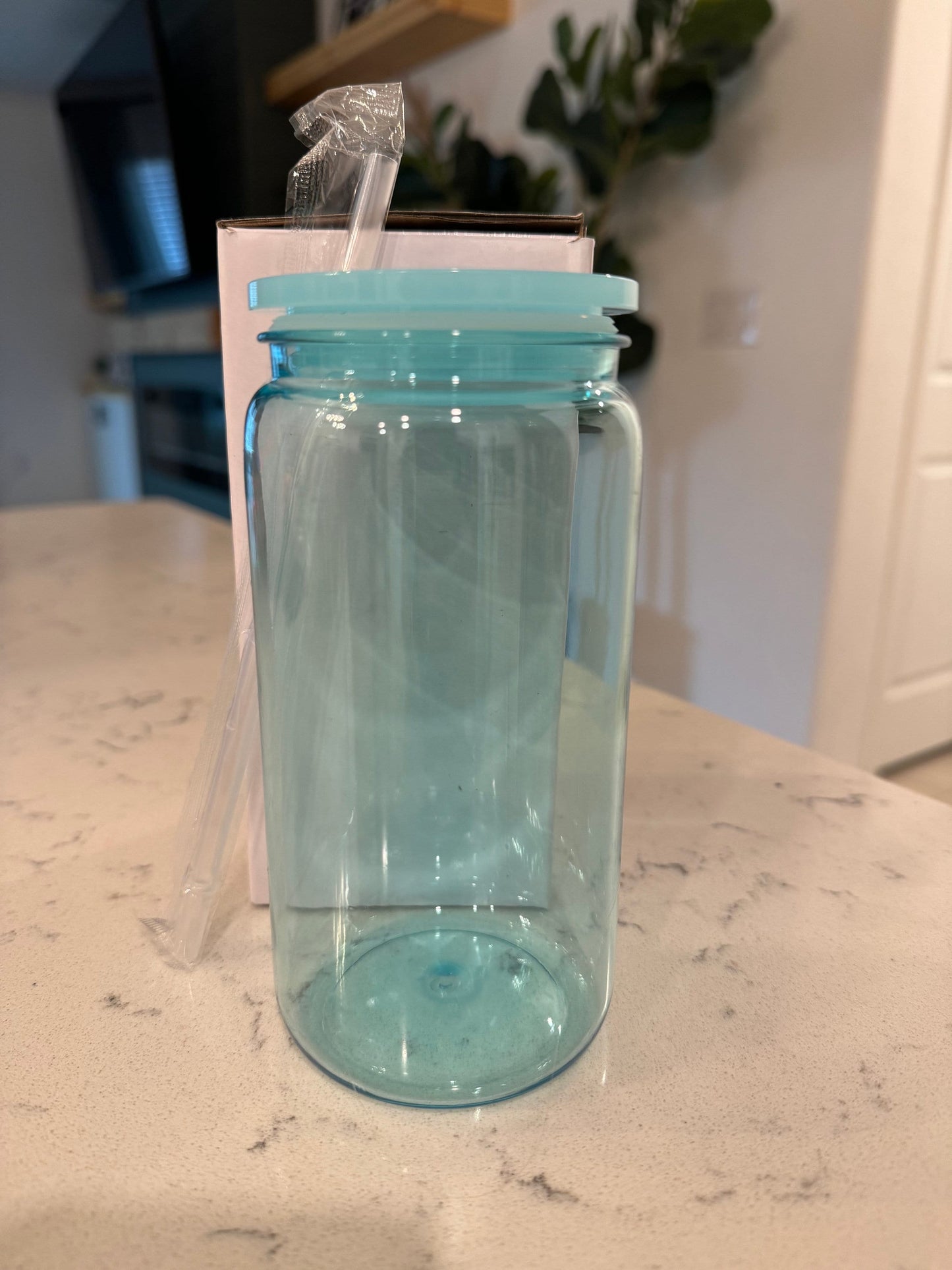 16oz Plastic Jelly Libbey Cup with Colorful Lids