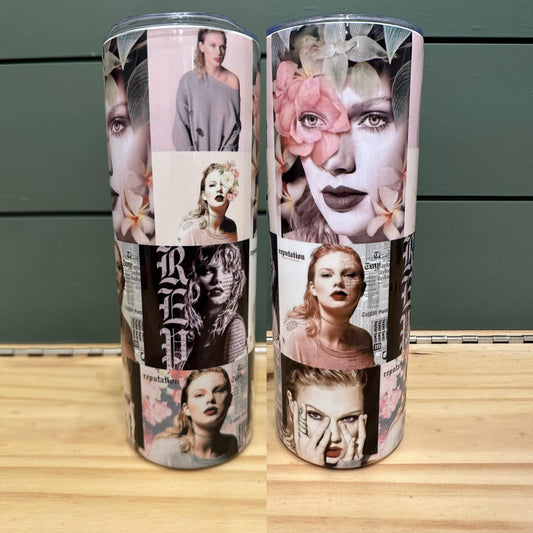 Taylor Swift Album Cover 20 oz Tumbler