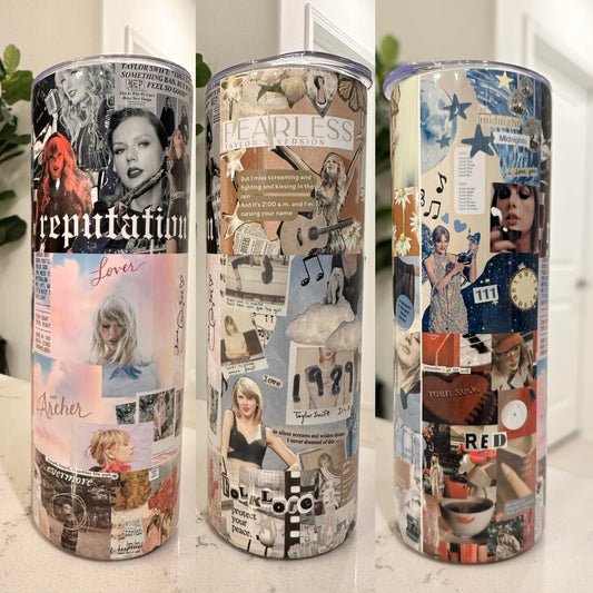 Taylor Swift Album Cover Fan Art Alternate 20 oz Tumbler