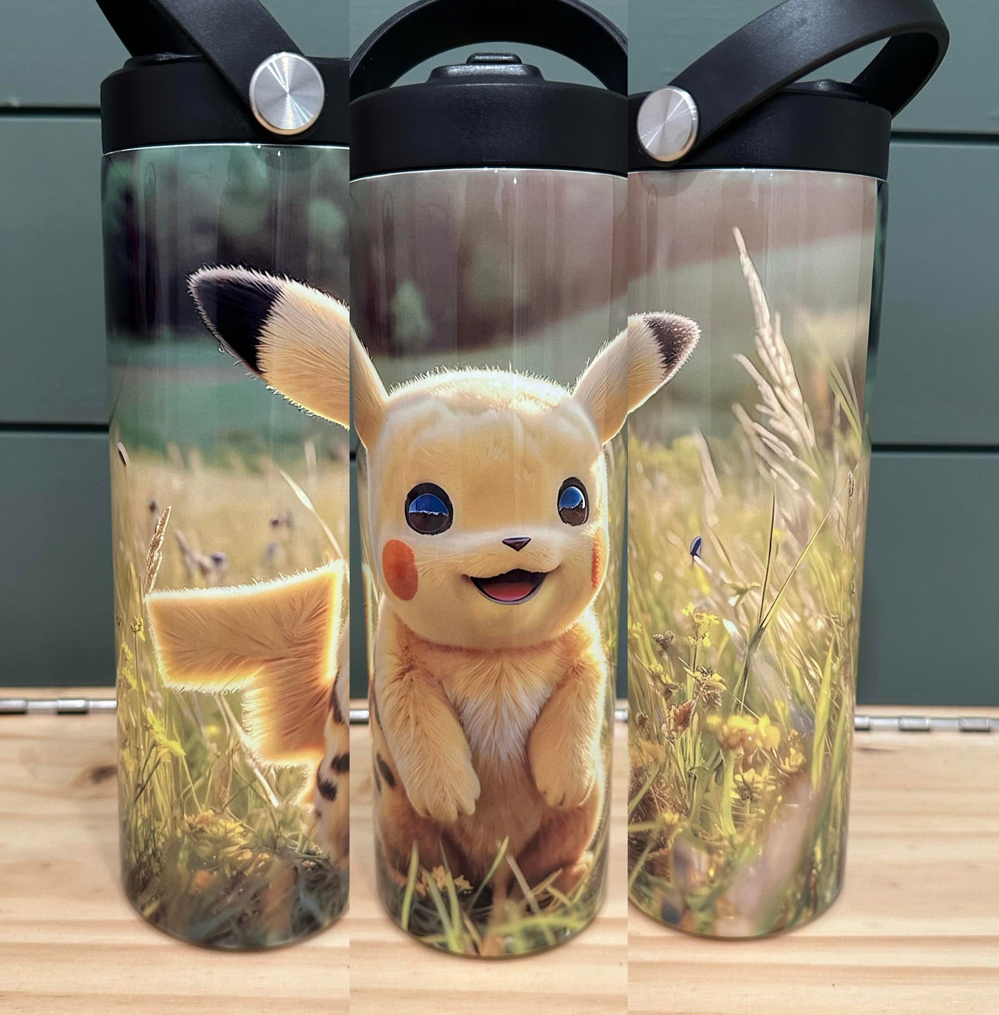 Pikachu in Field 20 oz Tumbler