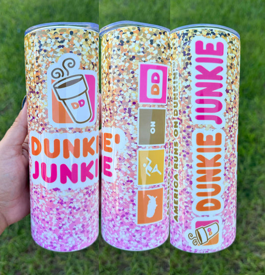 Dunkie Junkie 20 oz Tumbler