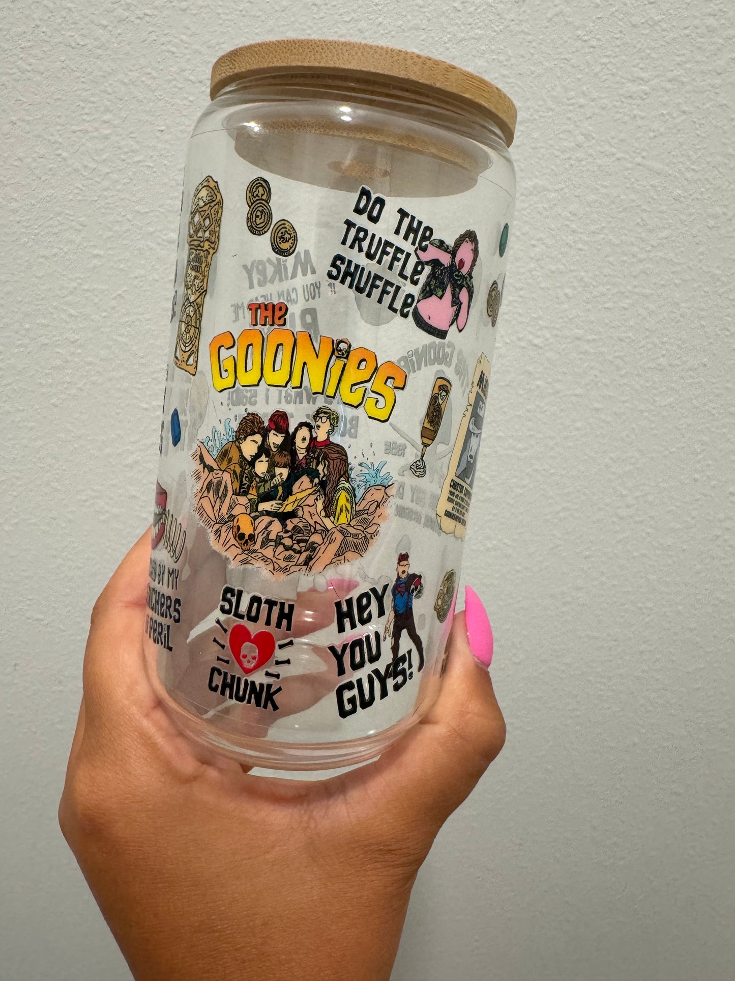 The Goonies UV DTF Wrap Transfer 16oz | No Heat Needed | Waterproof | Permanent Adhesive