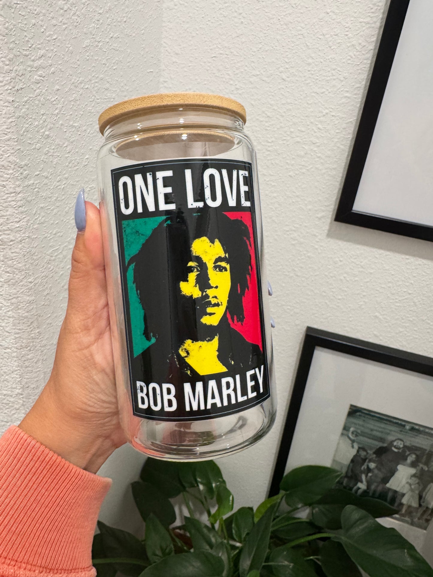 Bob Marley 3 420 Mary Jane UV DTF Wrap Transfer 16oz | No Heat Needed | Waterproof | Permanent Adhesive
