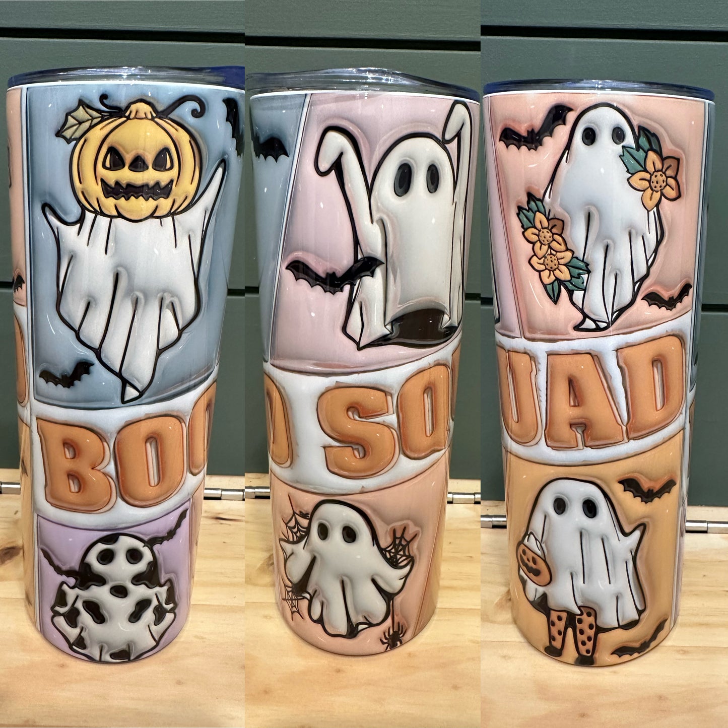 Boo Squad Inflated 20oz Halloween Tumbler