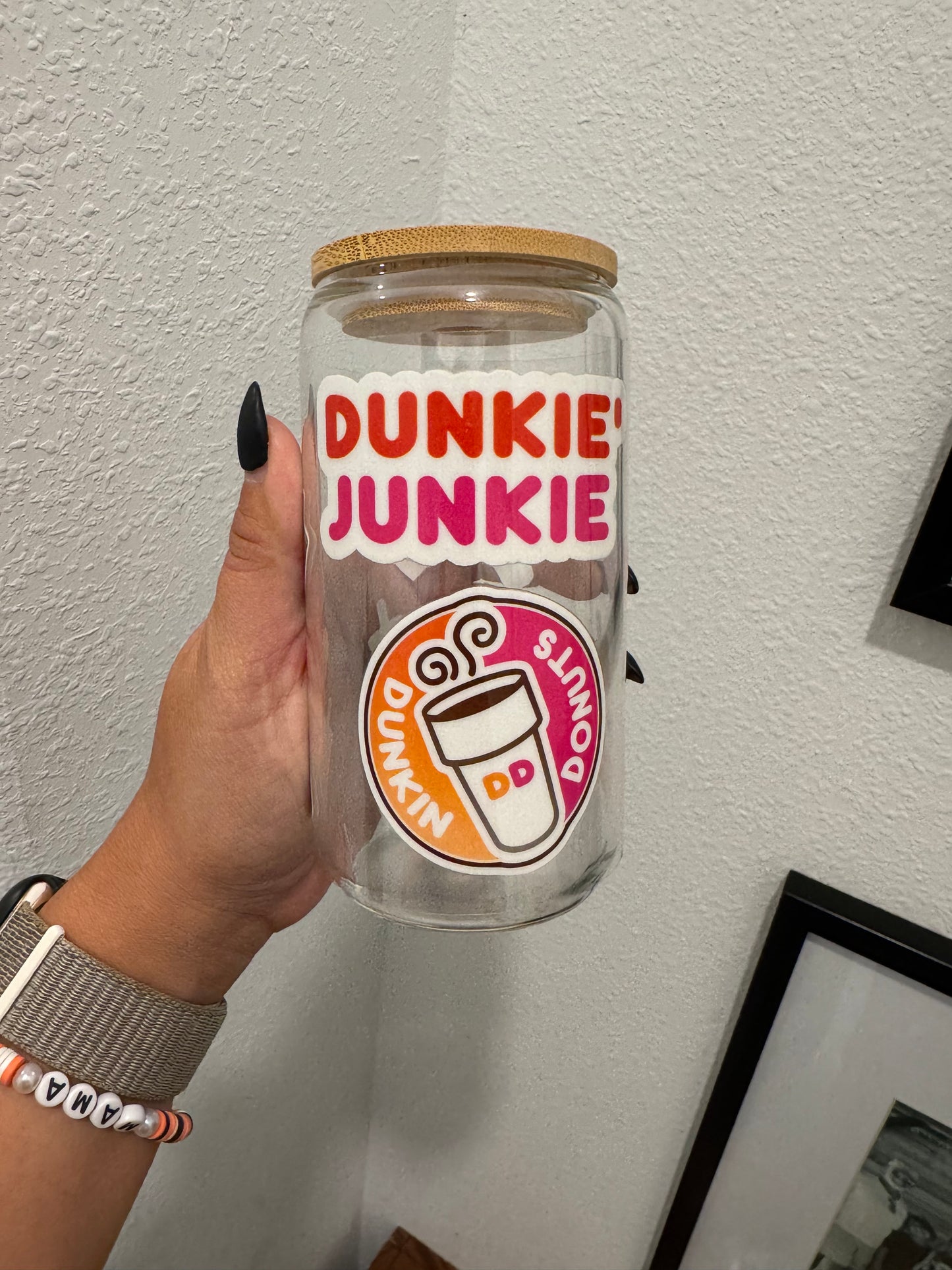 Dunkie Junkie Iced Coffee UV DTF