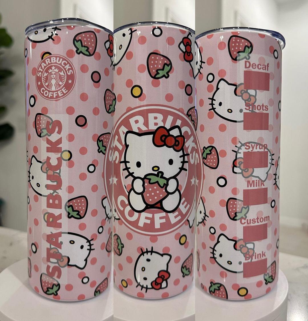 Hello Kitty Strawberry 20 oz Tumbler