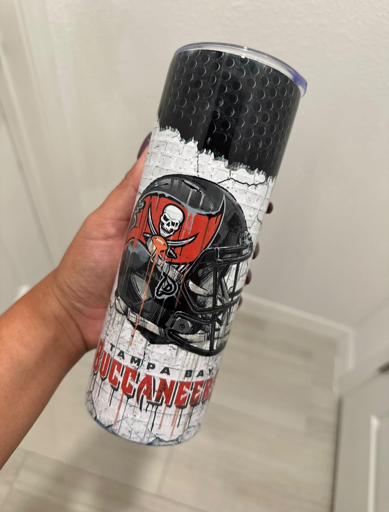 Tampa Bay Buccaneers Helmet NFL 20 oz Tumbler