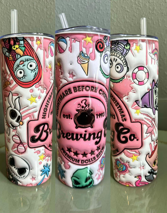 Nightmare Before Christmas Brewing Co 20 oz Tumbler