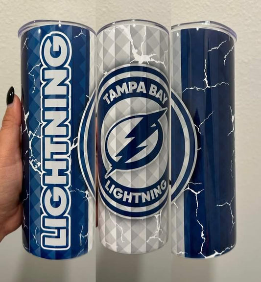 Tampa Bay Lightning Diamond NHL 20 oz Tumbler