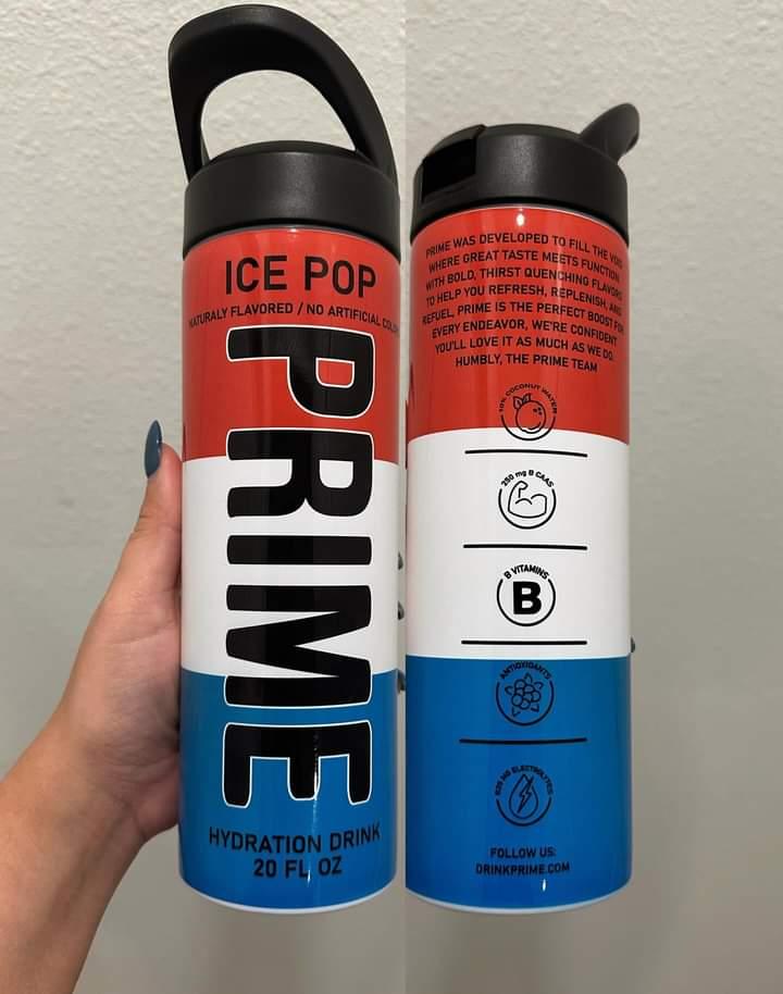 Prime Ice Pop 20 oz Tumbler