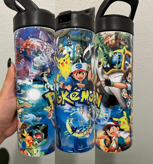 Pokemon Collage 20 oz Tumbler