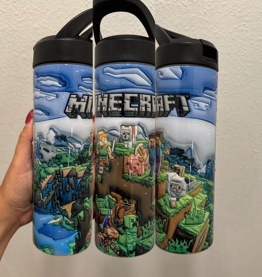 Minecraft Inflated 20 oz Tumbler