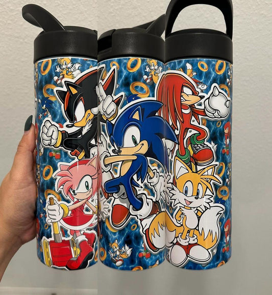 Sonic the Hedgehog Collage 20 oz Tumbler