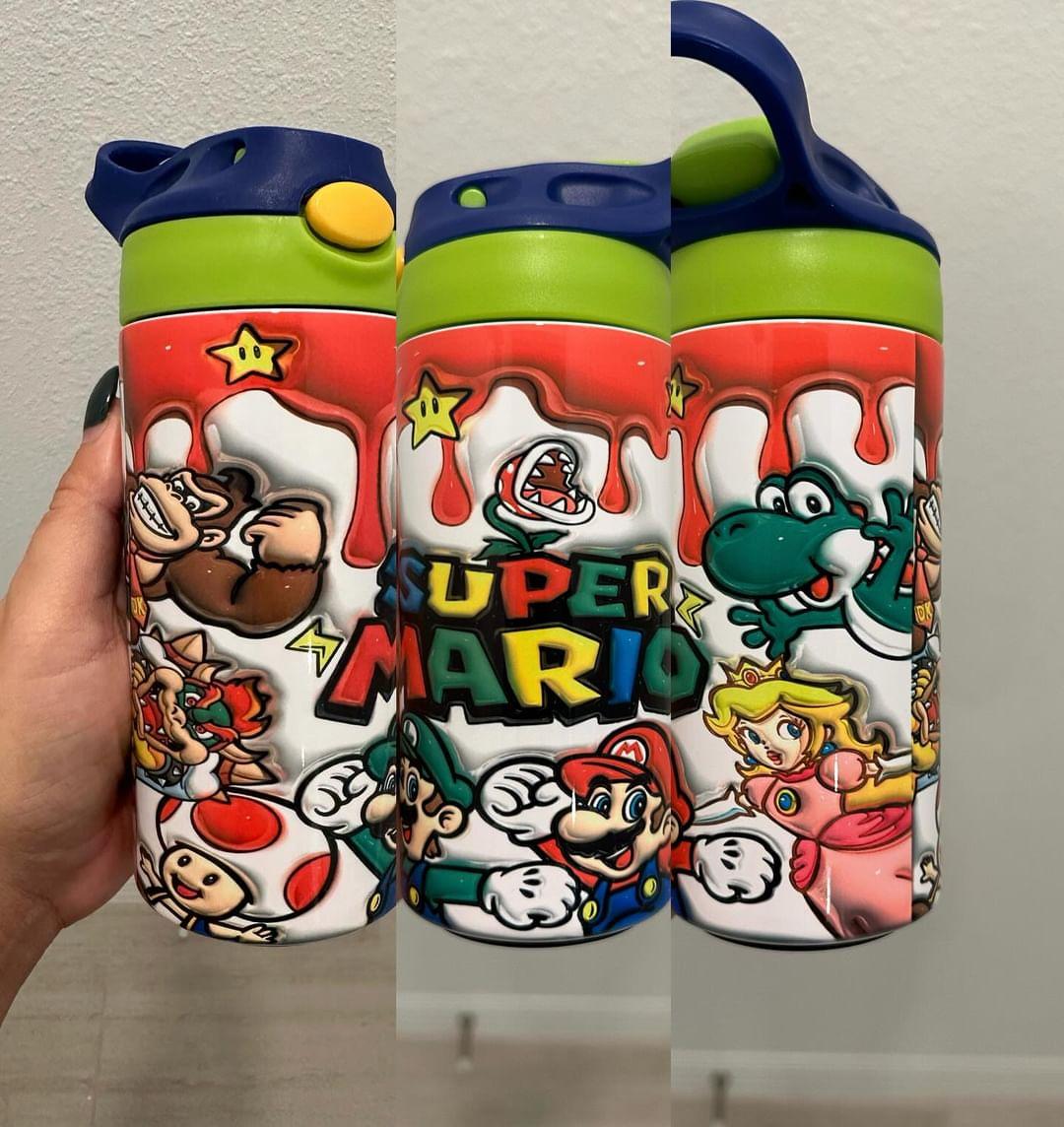 Super Mario Inflated 12 oz Tumbler