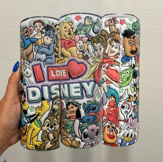 Disney Characters I Love Disney 20 oz Tumbler