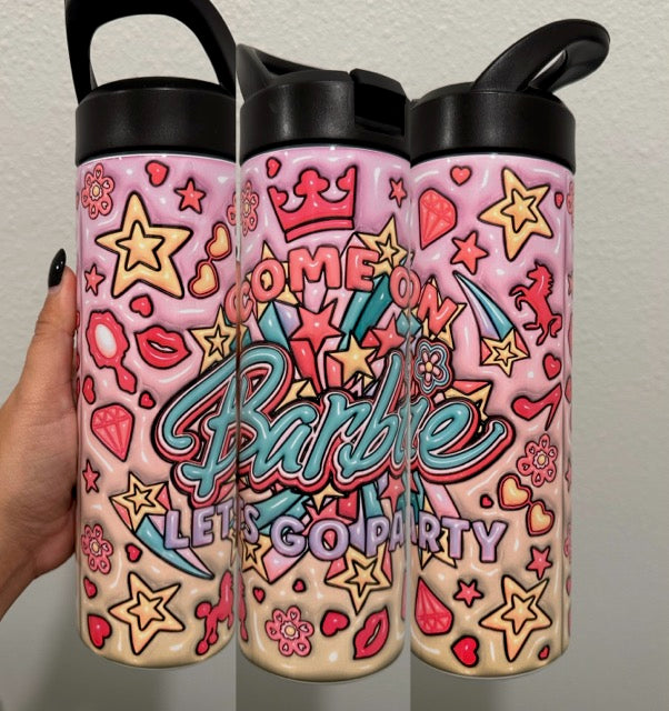 Come On Barbie Let's Go Party 20 oz Tumbler