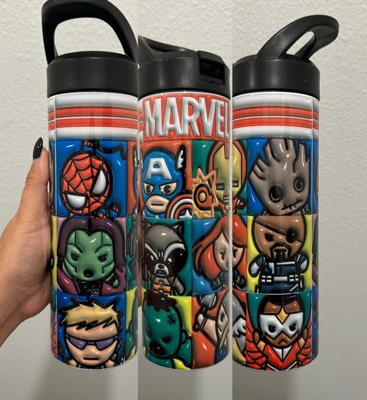 Marvel Inflated Superheroes 20 oz Tumbler