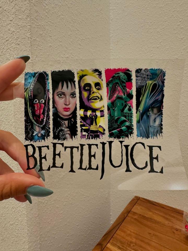 Beetlejuice Beetlejuice Movie | No Heat Needed | Waterproof | Permanent Adhesive