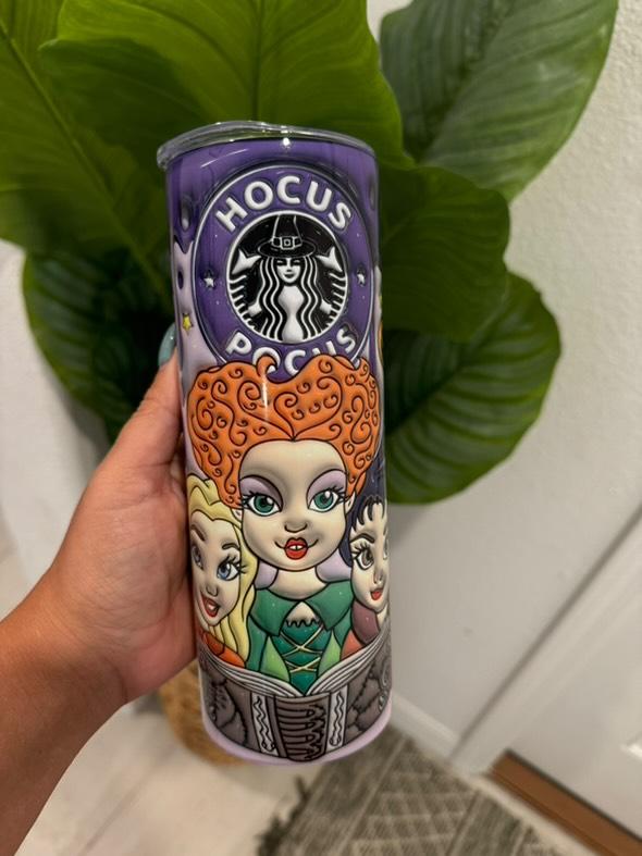 Sanderson Sisters Brewing Hocus Pocus 20oz Halloween Tumbler