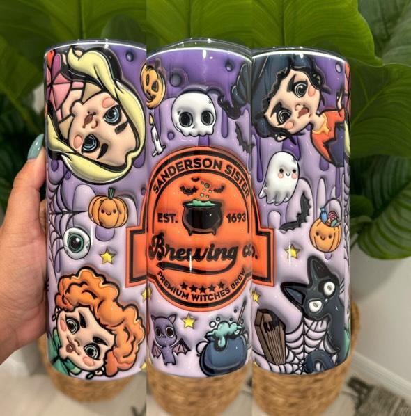 Sanderson Sisters Brewing Hocus Pocus 20oz Halloween Tumbler