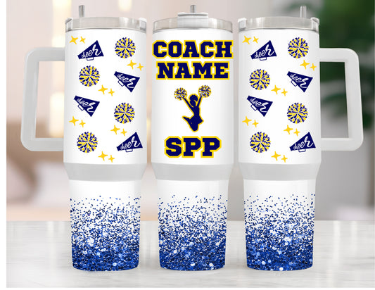 SPP Cheer Coach South Pasco Predators 40oz Tumbler