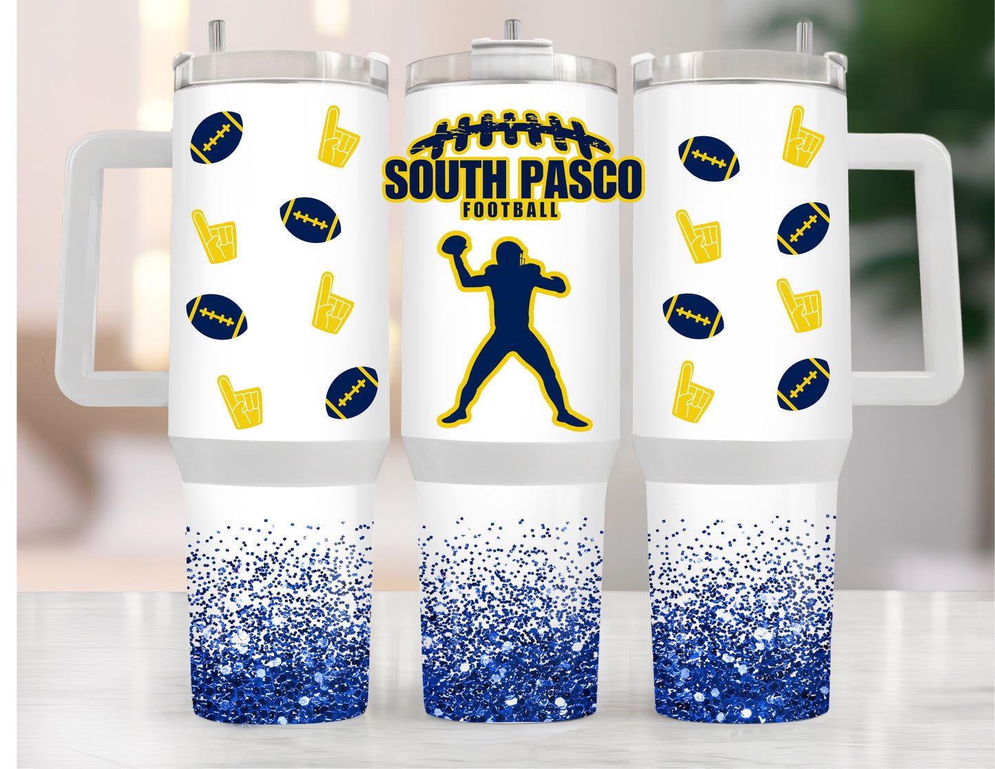 SPP Football 40oz South Pasco Predators Tumbler