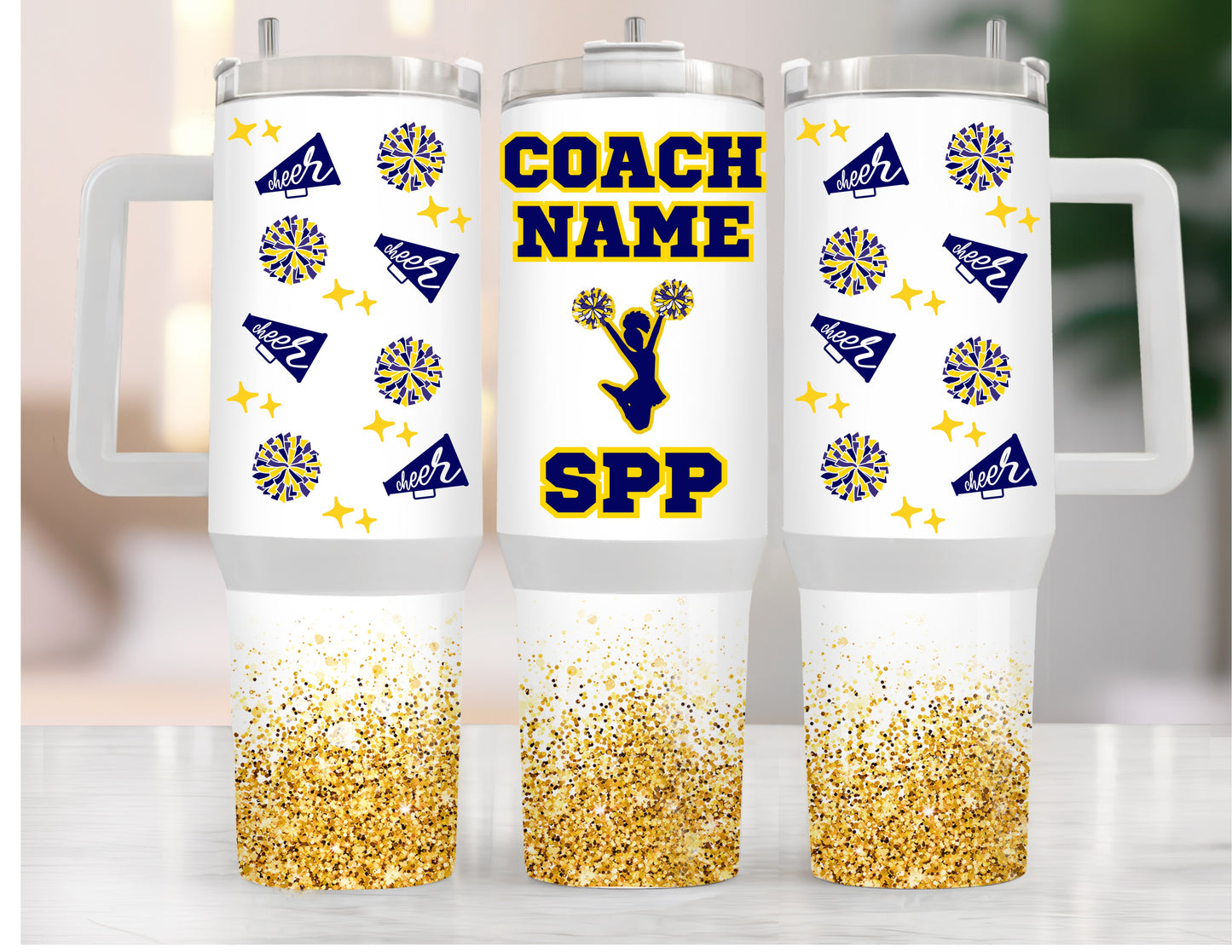 SPP Cheer Coach South Pasco Predators 40oz Tumbler