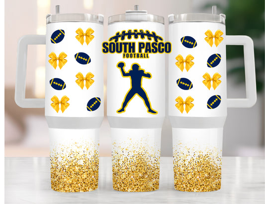 SPP Football Bow South Pasco Predators 40oz Tumbler