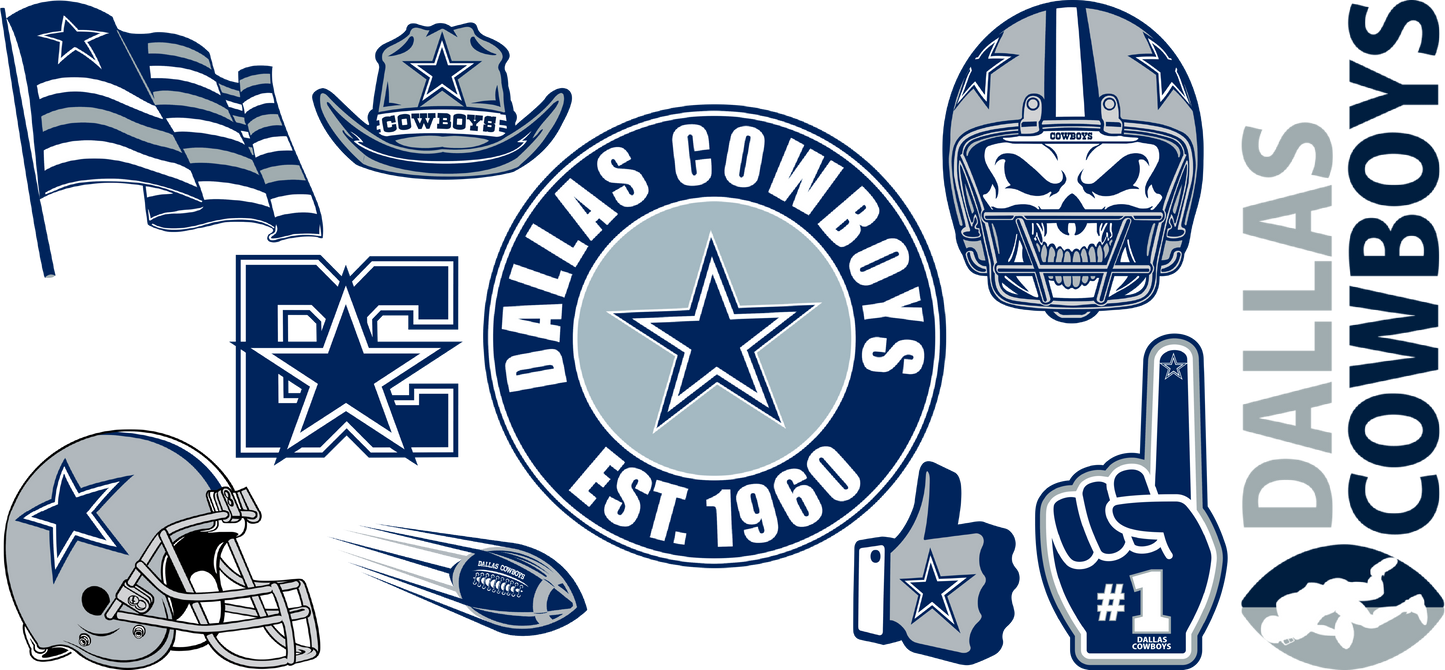 Dallas Cowboys UV DTF