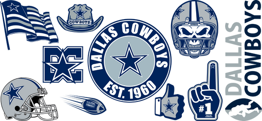 Dallas Cowboys UV DTF