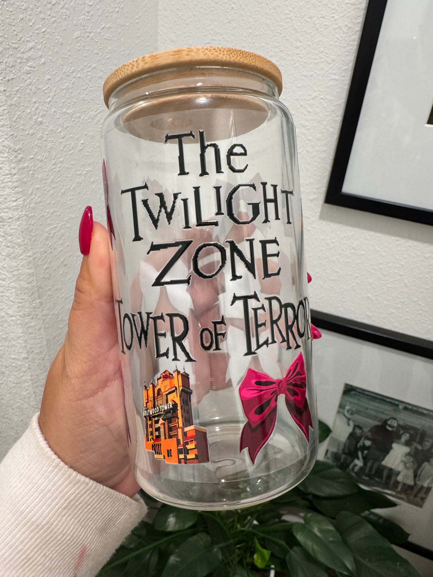 Tower of Terror 3 UV DTF Wrap Transfer 16oz | No Heat Needed | Waterproof | Permanent Adhesive